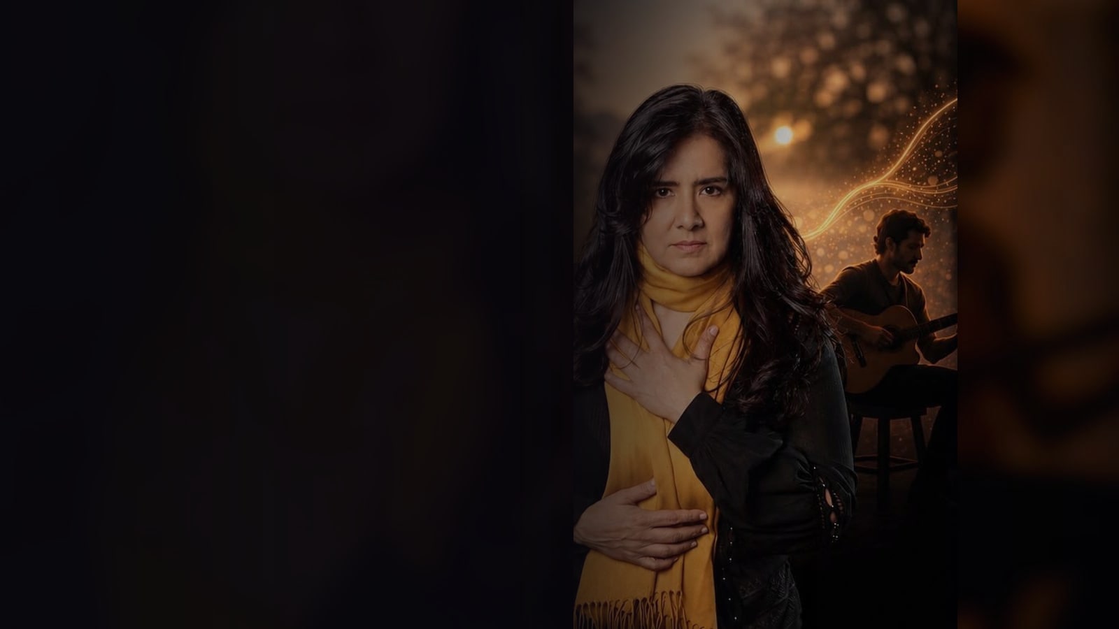 Adriana Granobles en una experiencia de voz y música en vivo