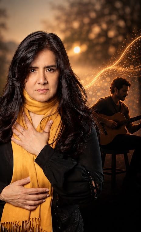 Adriana Granobles en una experiencia de voz, respiración y música en vivo