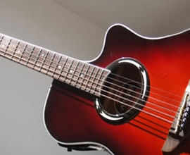 Referencia visual para clases de guitarra